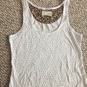 Anthropologie cotton tank